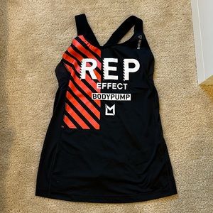 REEBOK LES MILLS BODYPUMP REP EFFECT TANK MEDIUM